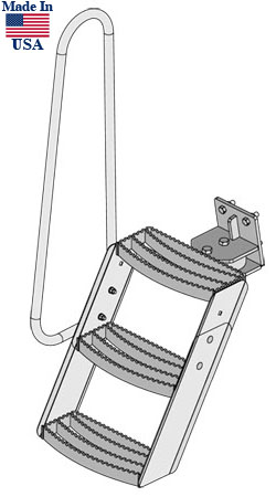 UJD90600   Step Assembly---Hiniker Cab